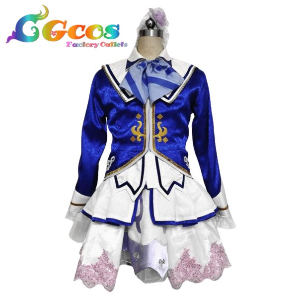 画像1: ラブライブ！サンシャイン!!　渡辺曜　Brightest Melody　コスプレ衣装 (1)