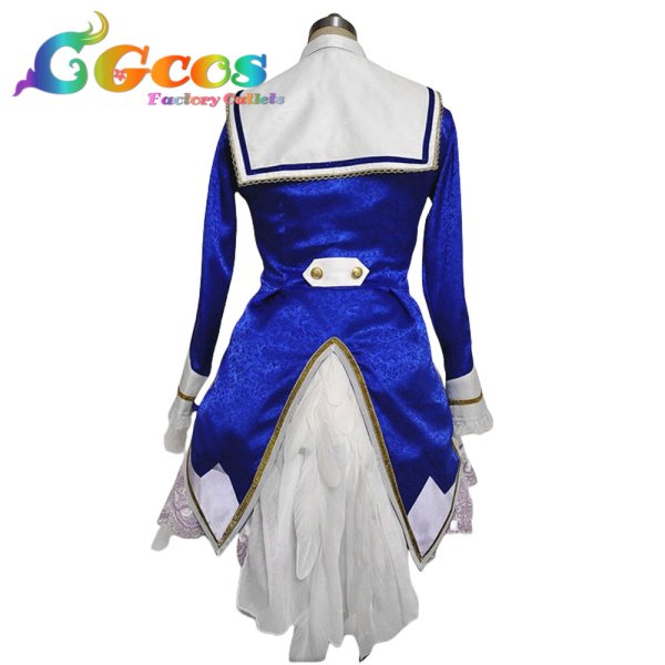 画像2: ラブライブ！サンシャイン!!　渡辺曜　Brightest Melody　コスプレ衣装 (2)