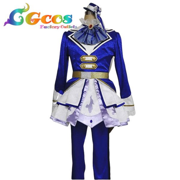 画像1: ラブライブ！サンシャイン!!　小原鞠莉　Brightest Melody　コスプレ衣装 (1)