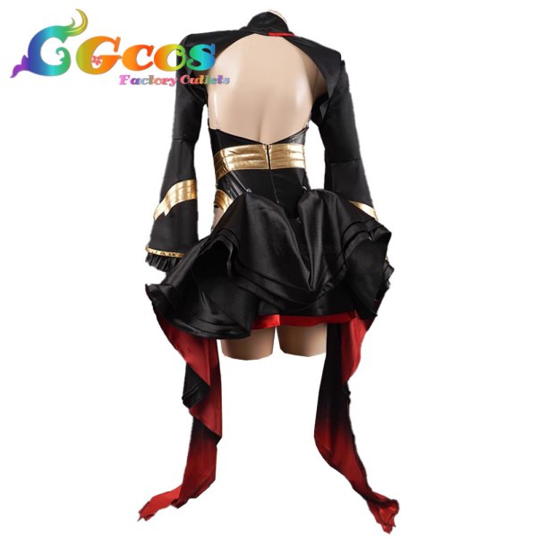 画像2: バーチャルYouTuber VTuber 宝鐘マリン 魔法少女ホロウィッチ! コスプレ衣装 (2)