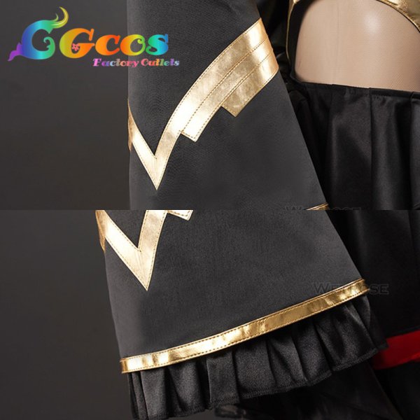 画像7: バーチャルYouTuber VTuber 宝鐘マリン 魔法少女ホロウィッチ! コスプレ衣装 (7)