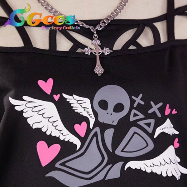 画像3: VOCALOID 鏡音リン 地雷系 ドン・キホーテフェア コスプレ衣装 (3)