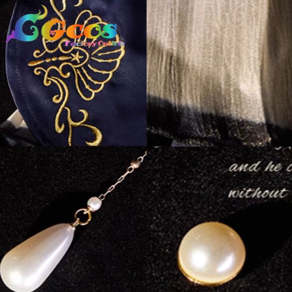 画像6: 黒執事 シエル・ファントムハイヴ 30周年 コスプレ衣装 (6)