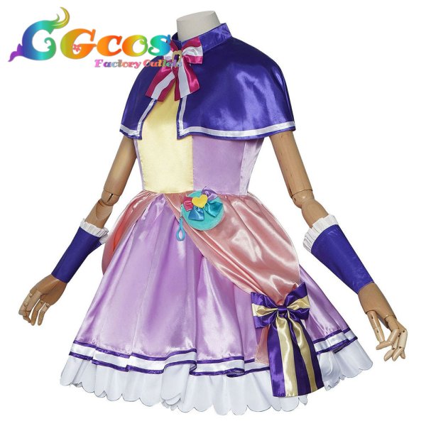 画像2: わんだふるぷりきゅあ 犬飼いろは(キュアフレンディ) 変身後 コスプレ衣装 (2)