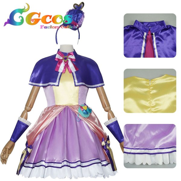 画像4: わんだふるぷりきゅあ 犬飼いろは(キュアフレンディ) 変身後 コスプレ衣装 (4)