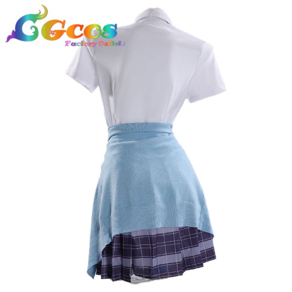 画像2: 経験済みなキミと、経験ゼロなオレが、お付き合いする話。 白河月愛 コスプレ衣装 (2)