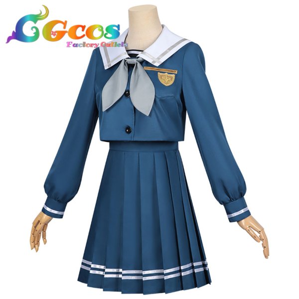 画像2: BanG Dream! It's MyGO!!!!! 若葉睦 月ノ森女子学園 コスプレ衣装 (2)