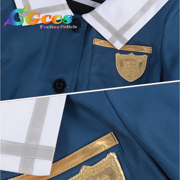 画像7: BanG Dream! It's MyGO!!!!! 若葉睦 月ノ森女子学園 コスプレ衣装 (7)