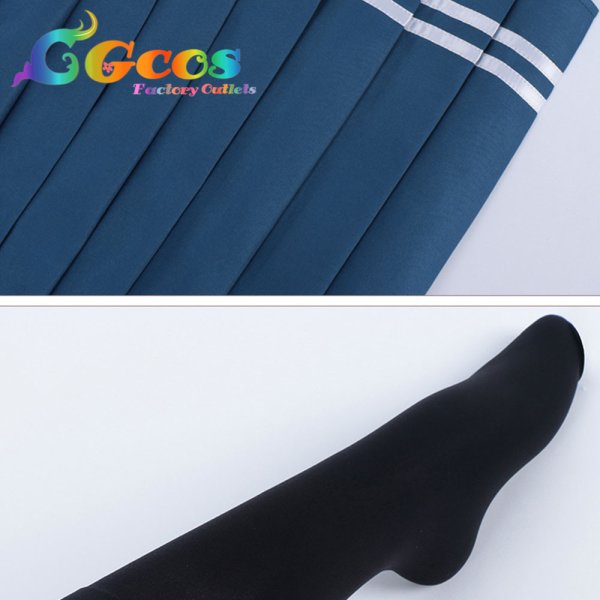 画像9: BanG Dream! It's MyGO!!!!! 若葉睦 月ノ森女子学園 コスプレ衣装 (9)