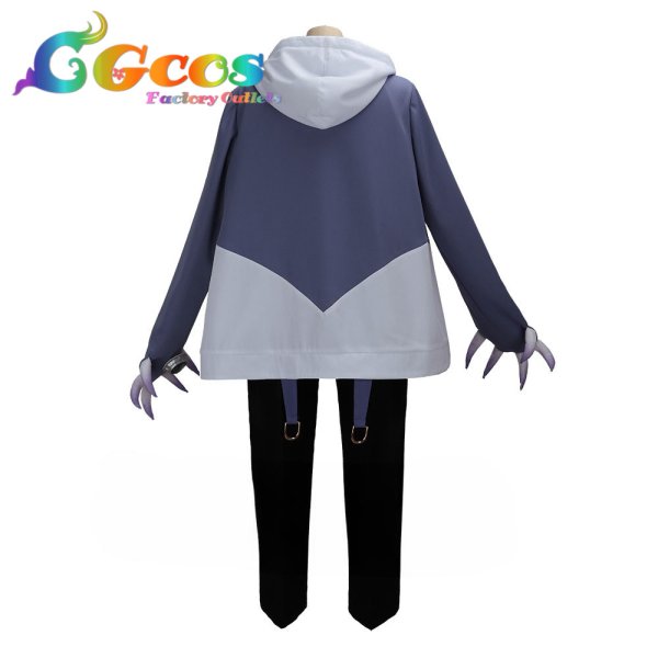 画像3: バーチャルYouTuber VTuber 三枝明那 怪物エディション衣装 コスプレ衣装 (3)