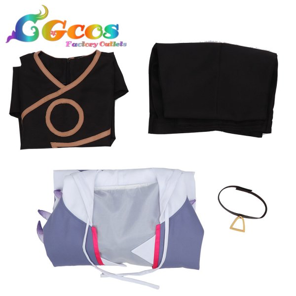 画像4: バーチャルYouTuber VTuber 三枝明那 怪物エディション衣装 コスプレ衣装 (4)