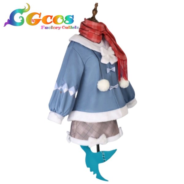 画像2: バーチャルYouTuber　VTuber　がうる・ぐら　Gawr Gura　2025新春　コスプレ衣装 (2)