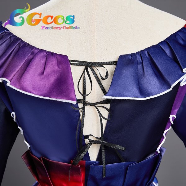 画像7: プロジェクトセカイ カラフルステージ！ feat. 初音ミク　暁山瑞希　 10th Single　エンパープル/化けの花　コスプレ衣装 (7)