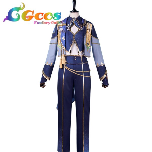 画像1: あんさんぶるスターズ！　青葉つむぎ　フィーチャースカウト　つむぎ編2　コスプレ衣装 (1)