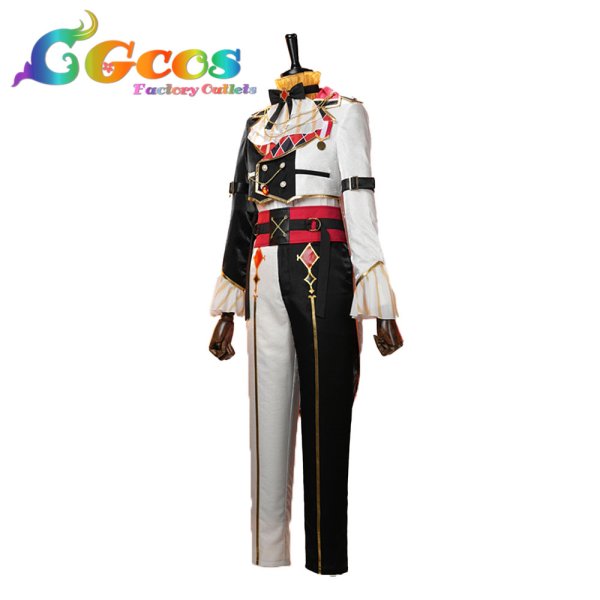 画像2: あんさんぶるスターズ！　スカウト！デッドエンドランド　礼瀬マヨイ　真白友也　日々樹渉　仙石忍　コスプレ衣装 (2)