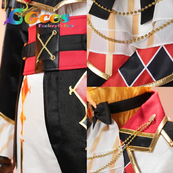 画像4: あんさんぶるスターズ！　スカウト！デッドエンドランド　礼瀬マヨイ　真白友也　日々樹渉　仙石忍　コスプレ衣装 (4)