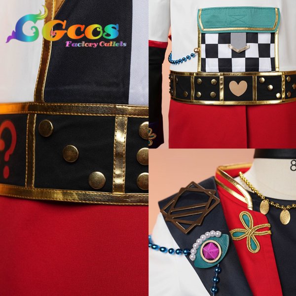 画像4: あんさんぶるスターズ！　探り合いの出目／双六盤上戦　七種茨　逆先夏目　葵ゆうた　天城燐音　鳴上嵐　青葉つむぎ　三毛縞斑　コスプレ衣装 (4)