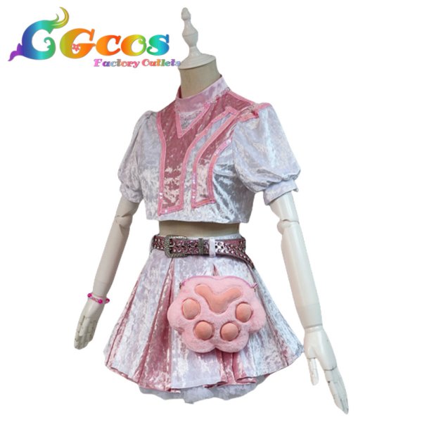 画像2: ラブライブ！サンシャイン!!　わいわいわい　黒澤ルビィ　peace piece pizza　コスプレ衣装 (2)