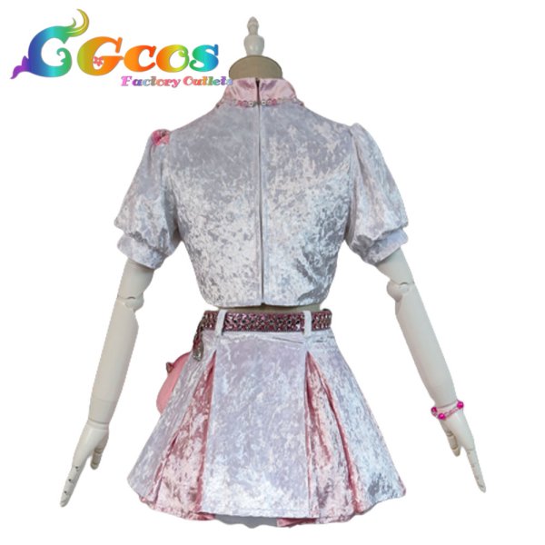 画像3: ラブライブ！サンシャイン!!　わいわいわい　黒澤ルビィ　peace piece pizza　コスプレ衣装 (3)