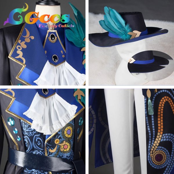 画像6: あんさんぶるスターズ！　日々樹渉　縛られない存在　コスプレ衣装 (6)