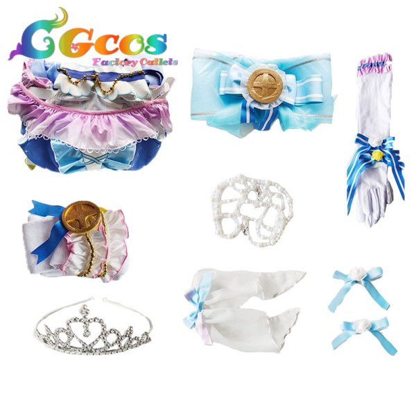 画像4: ラブライブ! School idol project　園田海未　カウントダウンライブ編 スタートはステージで　コスプレ衣装 (4)