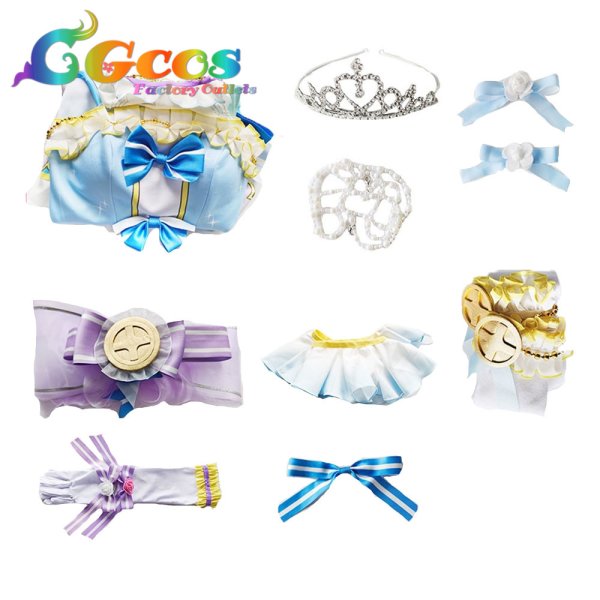 画像4: ラブライブ! School idol project　絢瀬絵里　カウントダウンライブ編 カウントダウン♪　コスプレ衣装 (4)