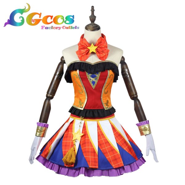 画像1: アイカツ！　紅林珠璃　コスプレ衣装 (1)