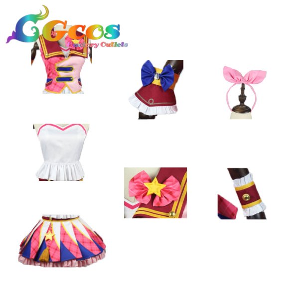 画像4: アイカツ！　大空あかり　コスプレ衣装 (4)