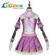 画像1: アイカツ!　紫吹蘭　パープルトルテ　コスプレ衣装 (1)
