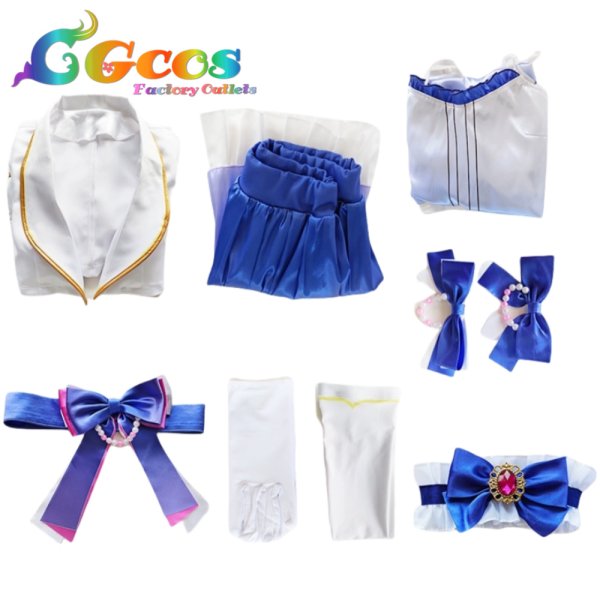 画像4: ラブライブ！サンシャイン!!　黒澤ルビィ　Aqours　9周年記念　コスプレ衣装 (4)