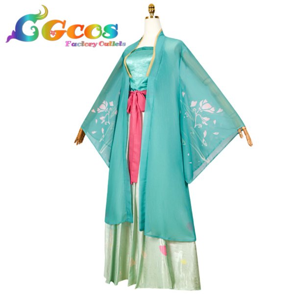 画像2: くすりやのひとりごと　猫猫（マオマオ）　猫猫とゆるり王都探索　コスプレ衣装 (2)