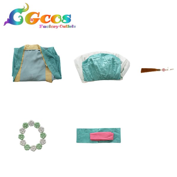 画像4: くすりやのひとりごと　猫猫（マオマオ）　猫猫とゆるり王都探索　コスプレ衣装 (4)