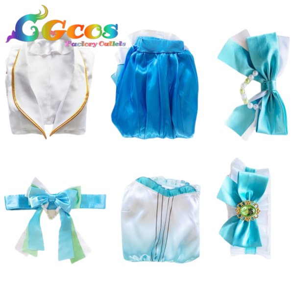 画像4: ラブライブ！サンシャイン!!　松浦果南　Aqours　9周年記念　コスプレ衣装 (4)