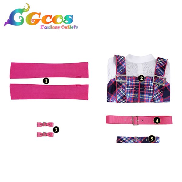 画像5: ラブライブ！スーパースター!!　Liella!　嵐千砂都　Jellyfish　5yncri5e! 1stシングル　コスプレ衣装 (5)