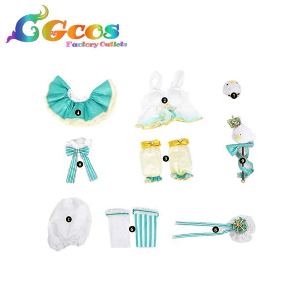 画像7: ラブライブ! School idol project　南ことり　ことり式雪だるま　コスプレ衣装 (7)