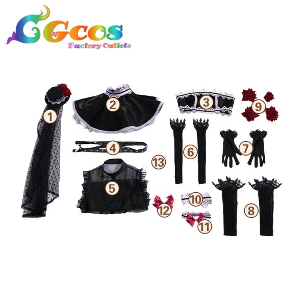 画像6: ラブライブ! School idol project　西木野真姫　怪談編　コスプレ衣装 (6)