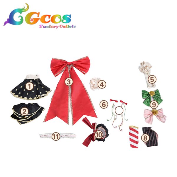 画像8: ラブライブ! School idol project　矢澤にこ　こころ揺れちゃうよ　コスプレ衣装 (8)