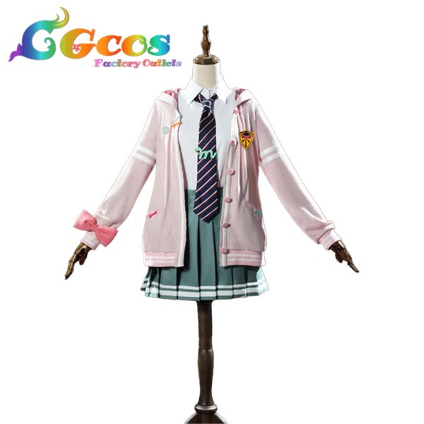 画像1: VOCALOID　初音ミク　制服　コスプレ衣装 (1)