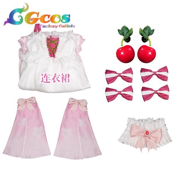 画像6: VOCALOID　桜ミク2025　コスプレ衣装 (6)