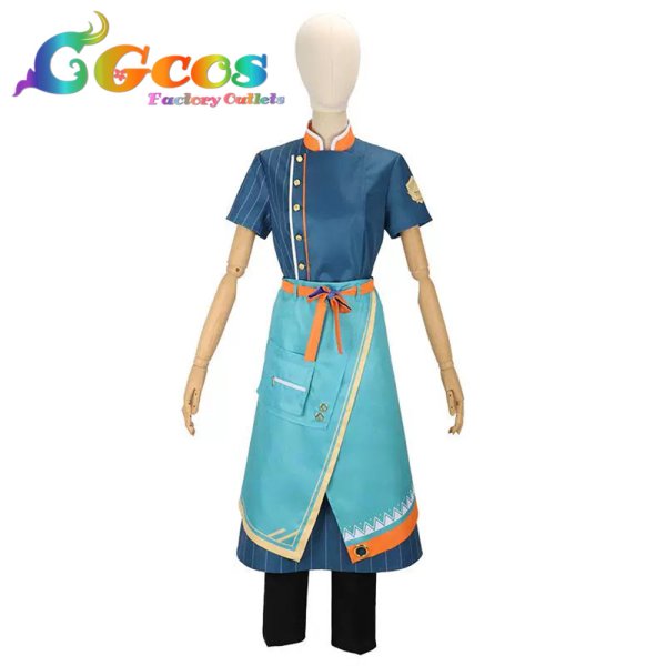 画像4: バーチャルYouTuber　VTuber　渚トラウト　コスプレ衣装 (4)