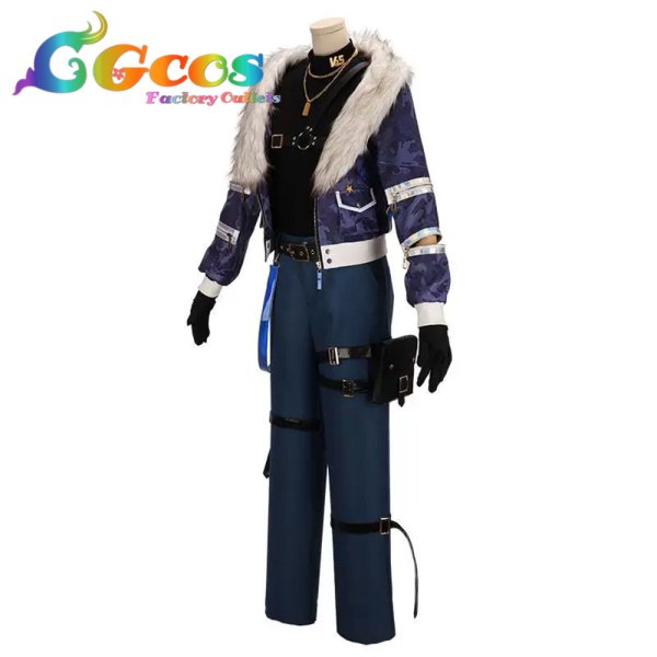 画像2: プロジェクトセカイ カラフルステージ！ feat. 初音ミク　青柳冬弥　Real badass　コスプレ衣装 (2)