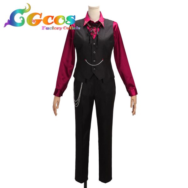 画像2: バーチャルYouTuber　VTuber　ローレン・イロアス　スーツ　コスプレ衣装 (2)