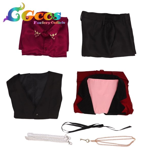 画像5: バーチャルYouTuber　VTuber　ローレン・イロアス　スーツ　コスプレ衣装 (5)