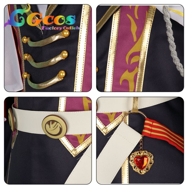 画像4: バーチャルYouTuber　VTuber　不破湊　トランプモチーフ　コスプレ衣装 (4)