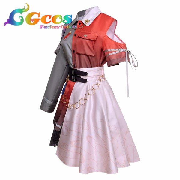 画像2: プロジェクトセカイ カラフルステージ！ feat. 初音ミク　小豆沢こはね　セカライ4th　コスプレ衣装 (2)