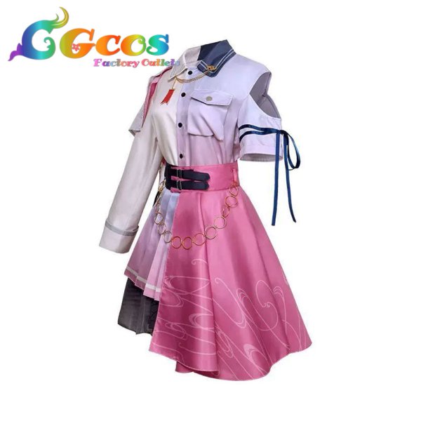 画像2: プロジェクトセカイ カラフルステージ！ feat. 初音ミク　鳳えむ　セカライ4th　コスプレ衣装 (2)