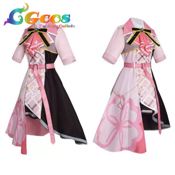 画像2: プロジェクトセカイ カラフルステージ！ feat. 初音ミク　宵崎奏　この春を、あなたと……　コスプレ衣装 (2)