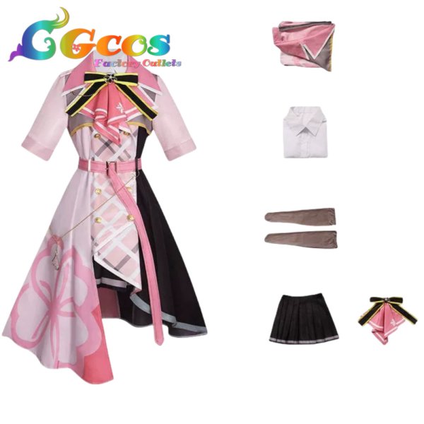 画像4: プロジェクトセカイ カラフルステージ！ feat. 初音ミク　宵崎奏　この春を、あなたと……　コスプレ衣装 (4)