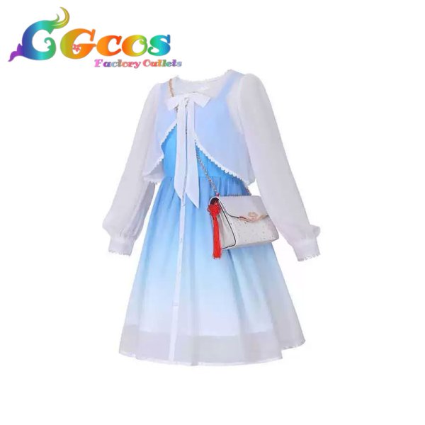 画像2: 原神(げんしん)　甘雨　アニメイトコラボ　コスプレ衣装 (2)