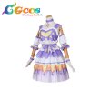 画像2: アイカツ!　紫吹蘭　ドラマチックガール　コスプレ衣装 (2)